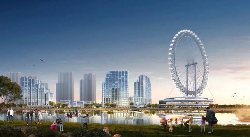 3亿元,建成后或将成为全国第一大摩天轮文旅综合体,摩天轮的建设高度